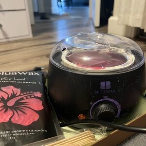 Blitzwax Hair Removal Kit with Hibiscus Scented Wax